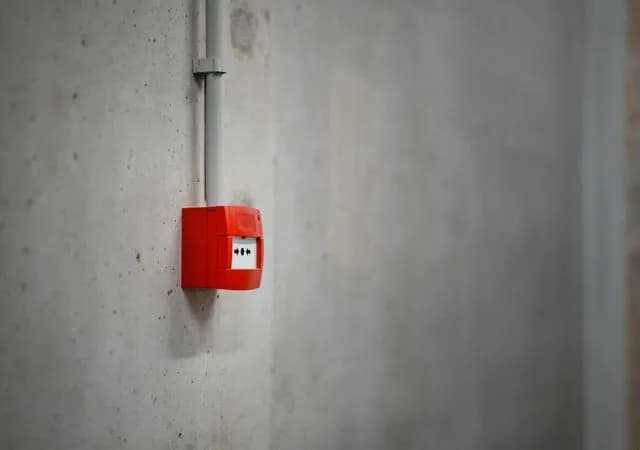 Fire alarm equipment installed by La P.I.P.E.