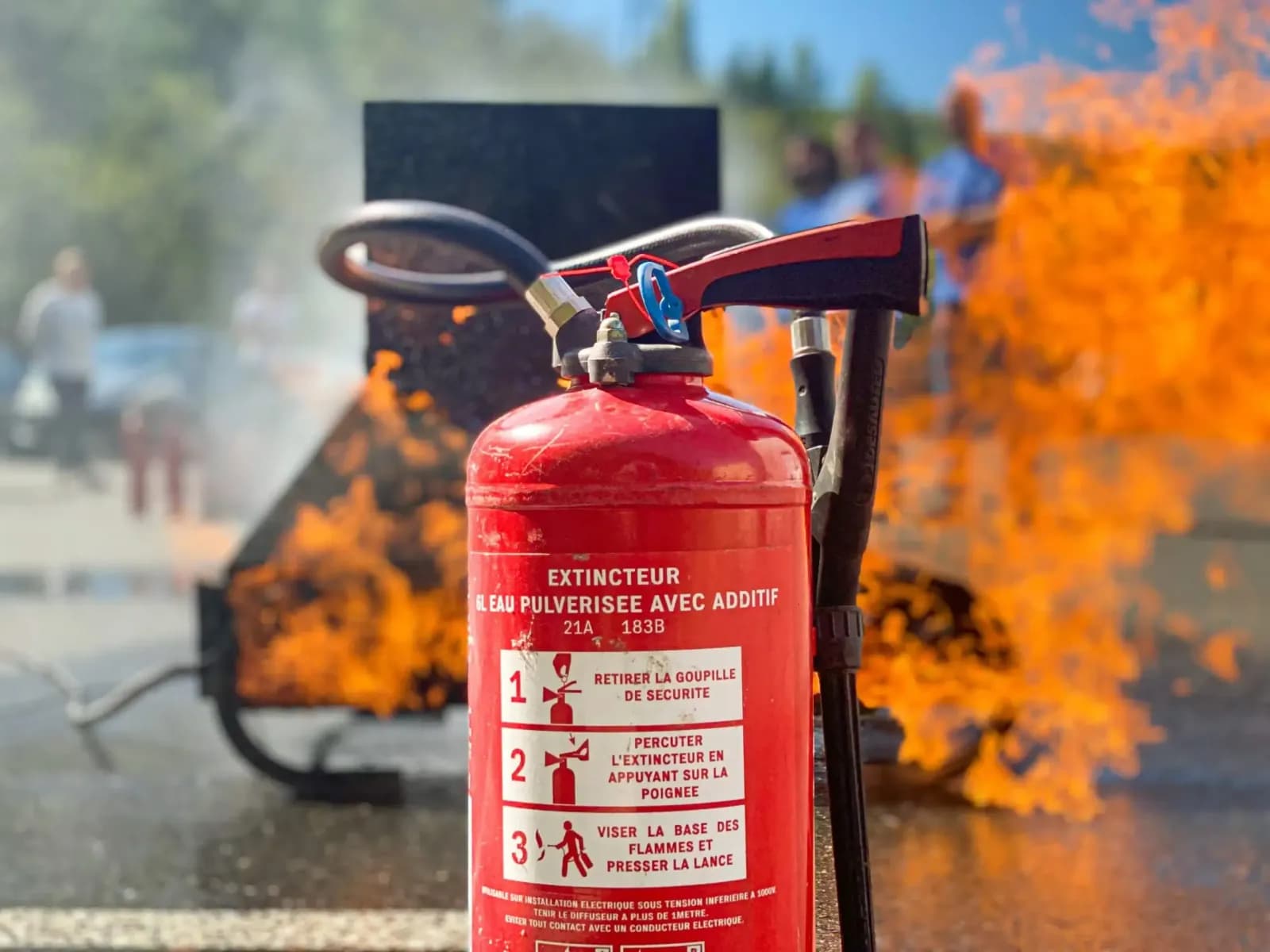 Workplace fire safety training