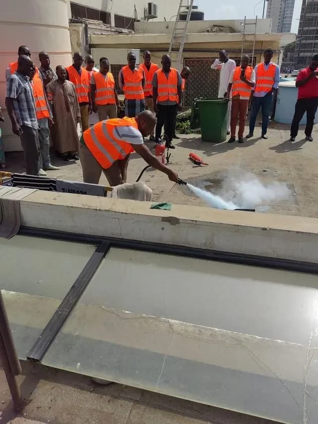 Fire safety training by La P.I.P.E.